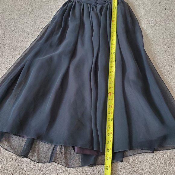 Vintage Peter Ellis Black Strapless Dress - Picture 3 of 10